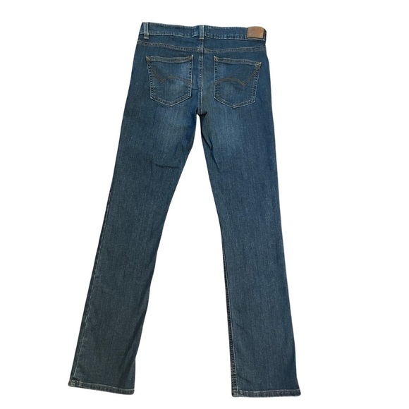 DICKIES Denim Stonewash Straight Leg 5-Pocket Blue Jeans for Women Size 4. - Picture 6 of 16